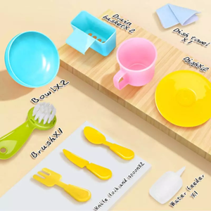 اسباب بازی ماشین ظرفشویی آبی با لوازم جانبی MAGICAL DISHWASHER_اسباب بازی